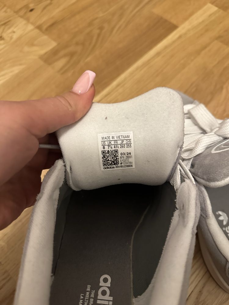 Adidas Samba 00s szare rozmia 41 1/3