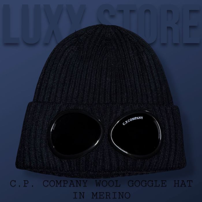 Шапка C.P. Company Goggle Lens Merino (cp, сп, сипи компани)