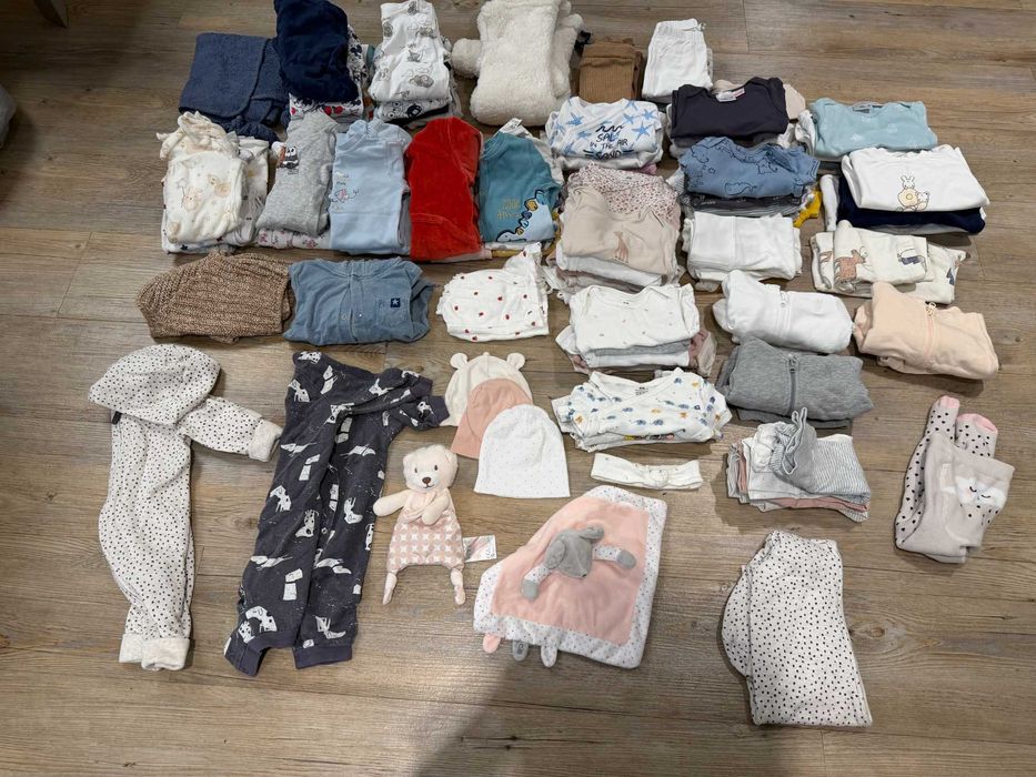 Komplet ubranek dla dziewczynki 52-74- Mayoral,Cocodrillo,Zara,Reima..