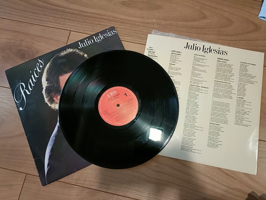 Vinil (LP):Júlio Iglesias – Raices (Original de 1989)