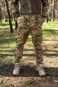 Тактические штаны rip stop зсу пиксель вафля мужские мм14 военные всу