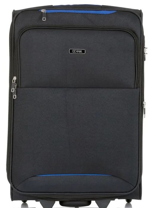 Ochnik Walizka Średnia Na Kółkach M 64x41,50x28,50cm 75l Czarna