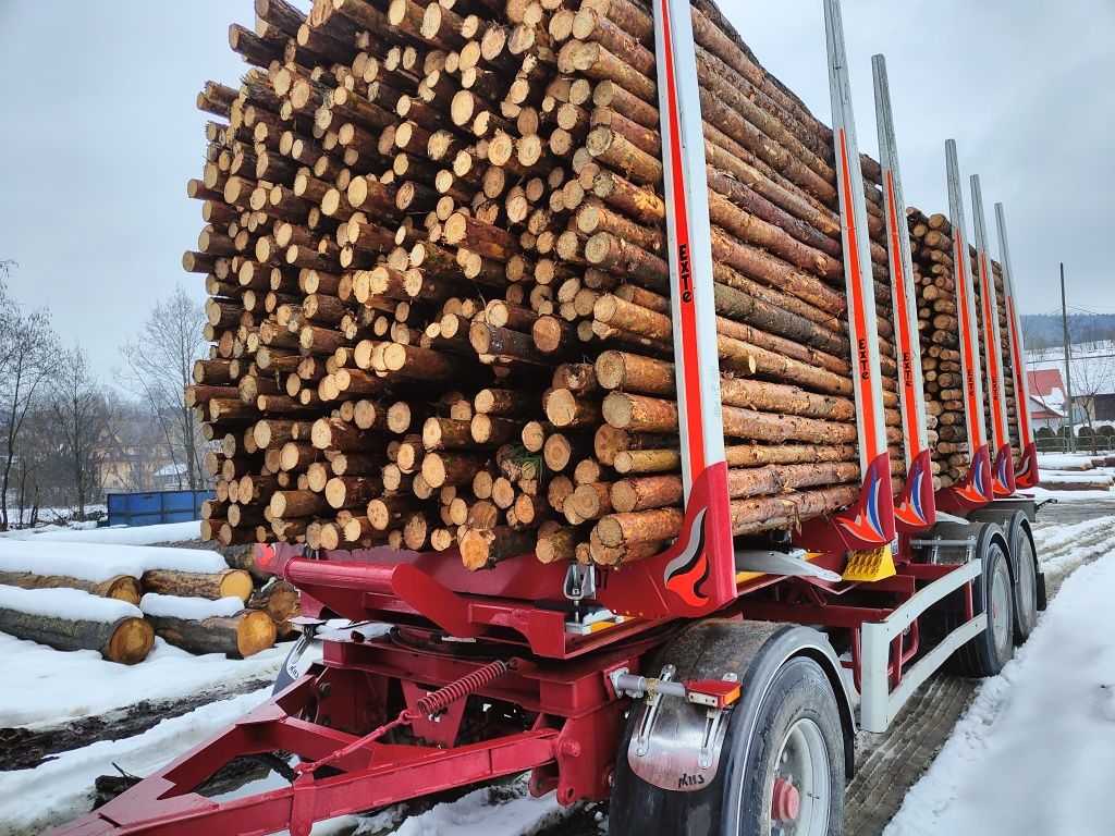 Stemple budowlane deski szalunkowe kantówki więźba drewno