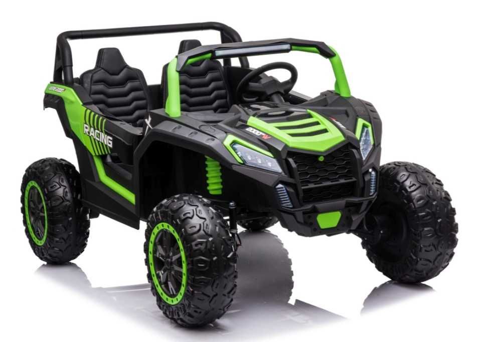 Autko na akumulator MEGA Buggy ATV Racing 4x4 Zielony 24V 4x200W