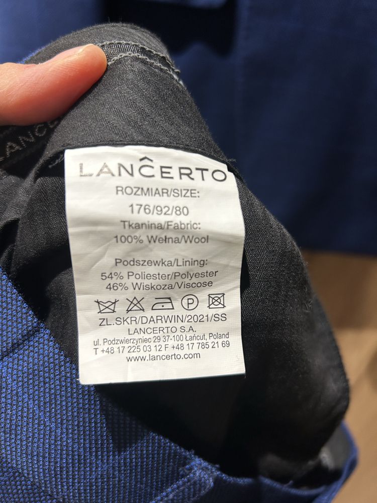Garnitur Lancerto wełna Merino