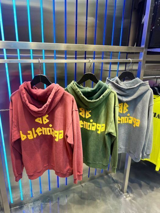 BALENCIAGA худи оверсайз мужское женское оригинал унисекс кофта