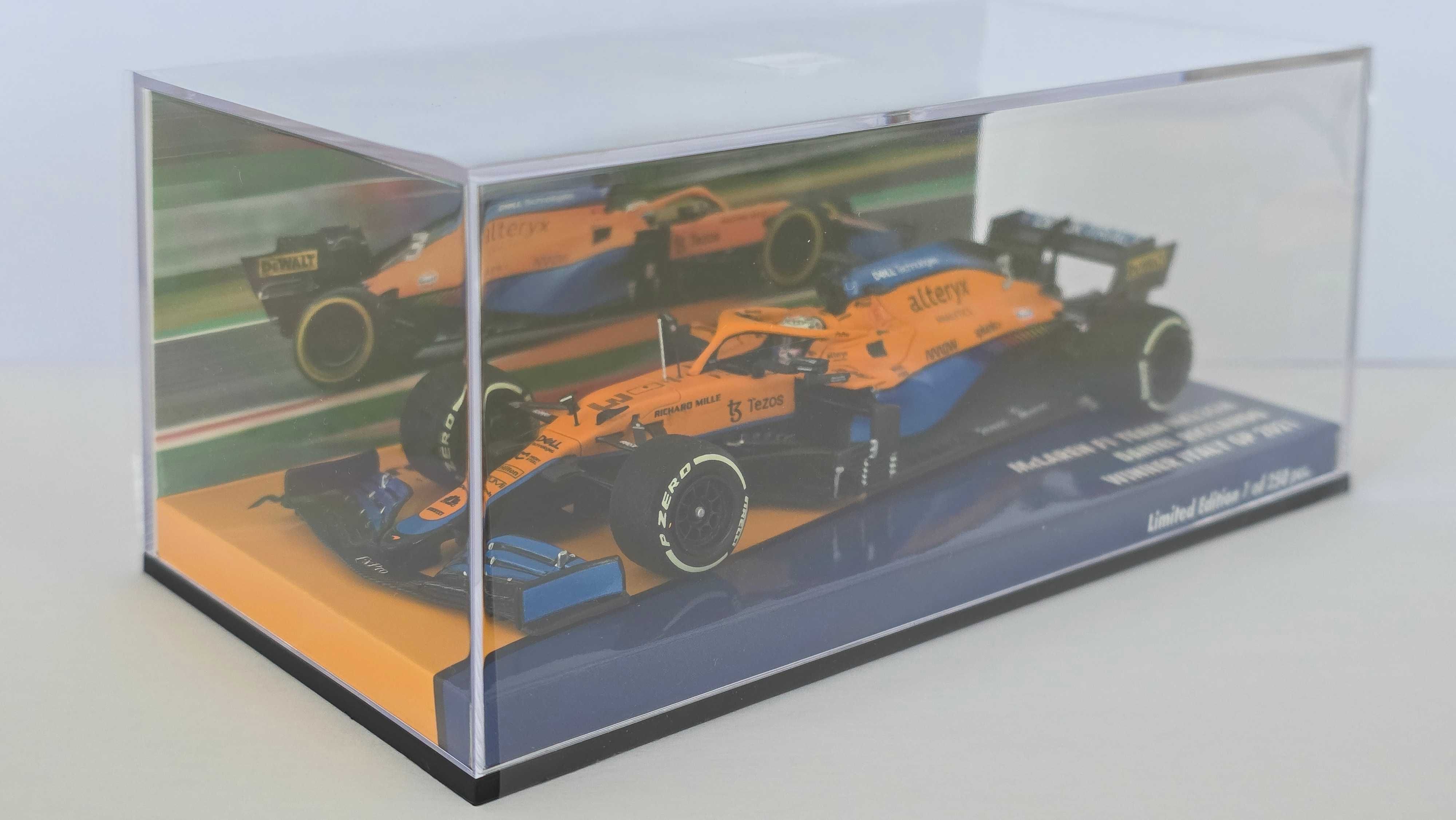 Minichamps F1 1:43 McLaren MCL35M #3 Ricciardo Vencedor GP Itália 2021