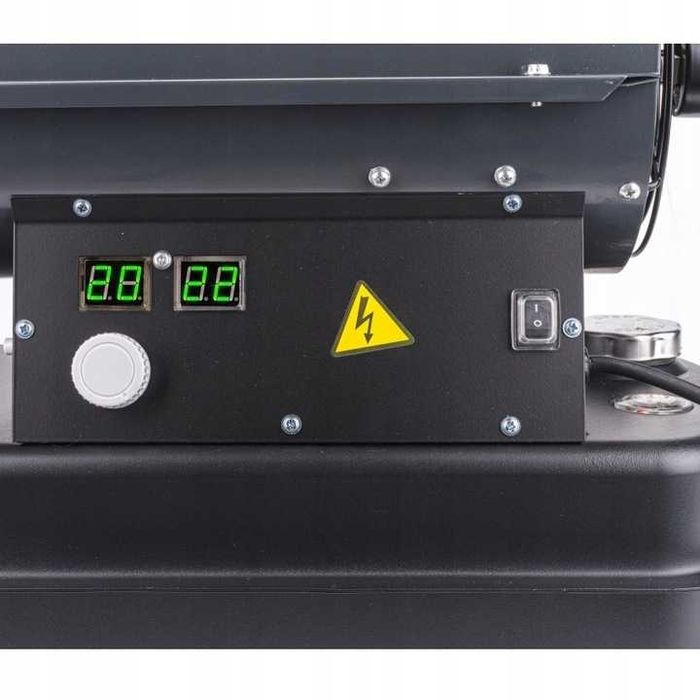 Nagrzewnica dmuchawa spalinowa 20kw termostat LCD grzejnik farelka