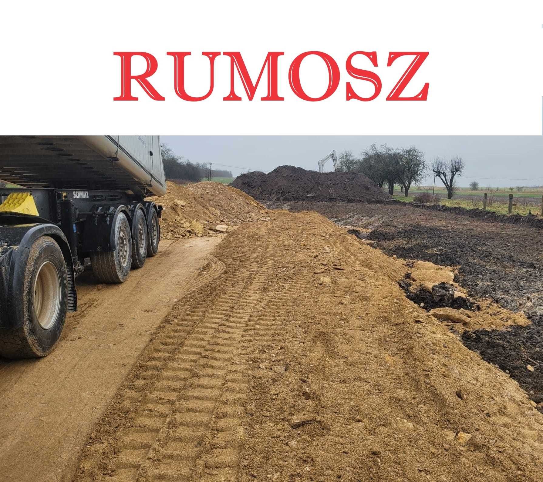 Piasek/Piach , RUMOSZ, Kruszywo z Dostawą 27 TON-PODBUDOWA - OKAZJA!!!