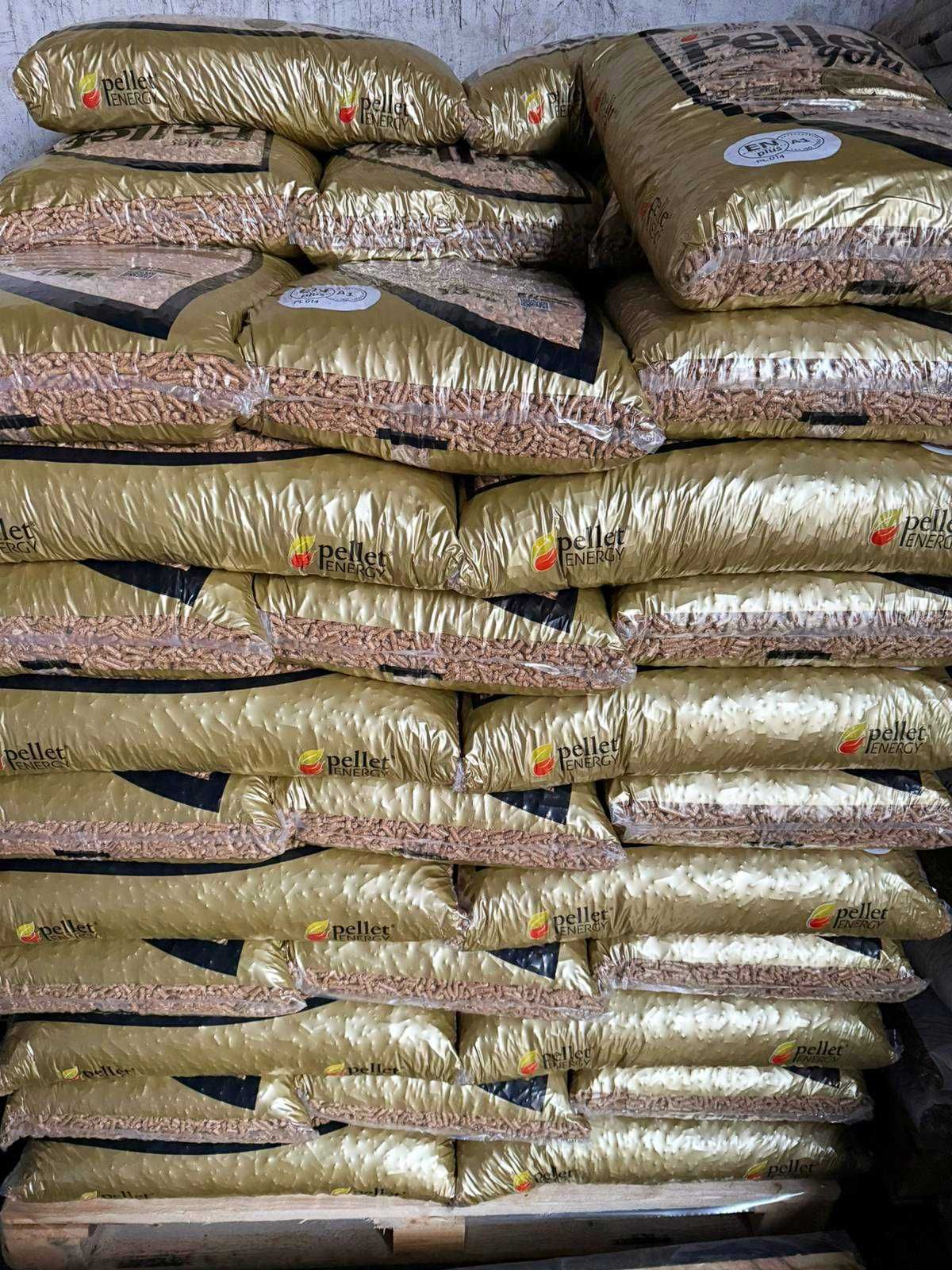 Pellet GOLD Energy A1 czysta trocin Koźmin i okolice z dostawą