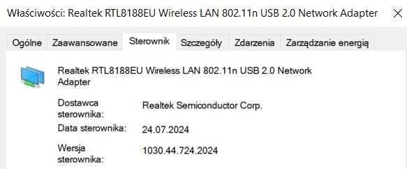 karta sieciowa na USB