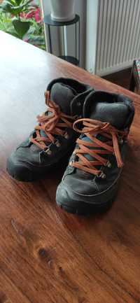 Buty chłopięce zimowe, wodoodporne Quechua r. 35-36
