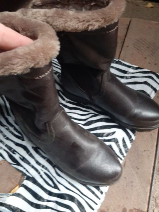 Зимові чоботи на широку ногу