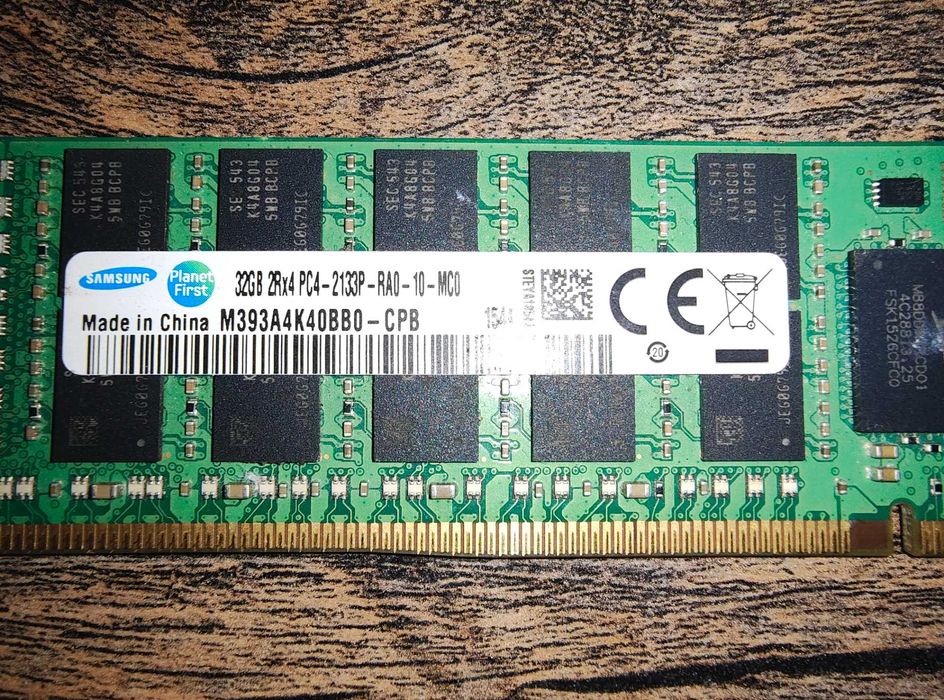 Пам'ять серверна 32gb RDIMM 2R 2133 ECC Samsung