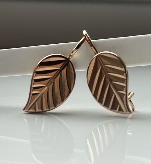 Золоті сережки радянські.Золотые серьги ссср