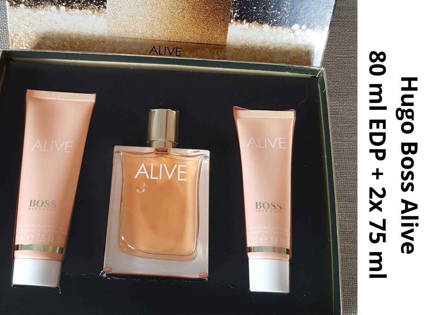 Hugo Boss Alive Zestaw 80 ml EDP + 2x 75 ml