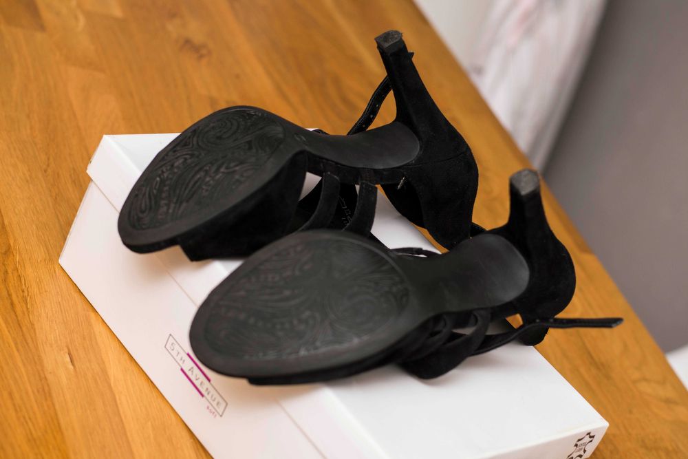 Damskie buty, sandały na szpilce 5th Avenue soft