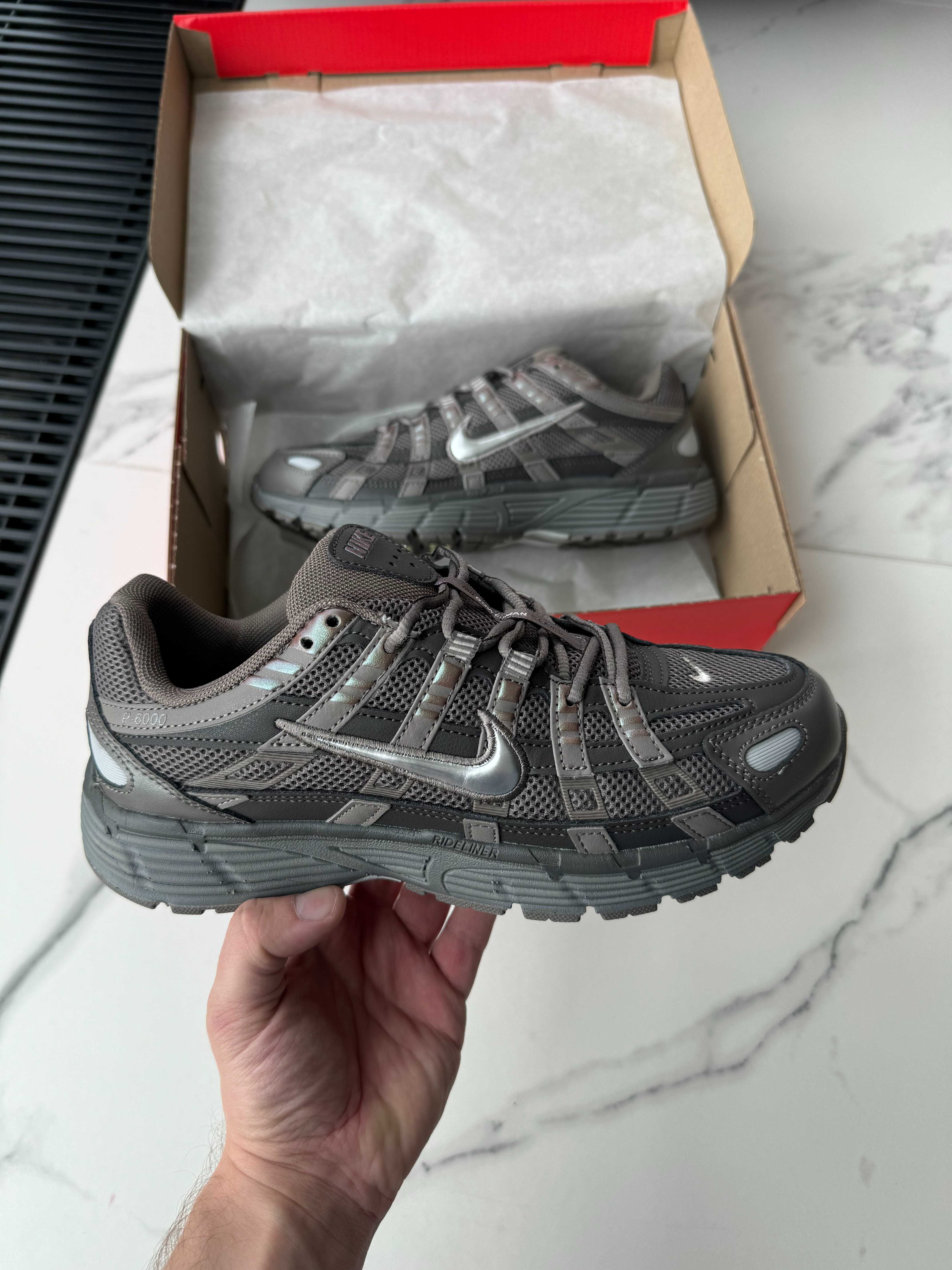 !SALE! Кросівки Nike P-6000 Brown Grey 36 37 38 39 40 41 42 43 44 45