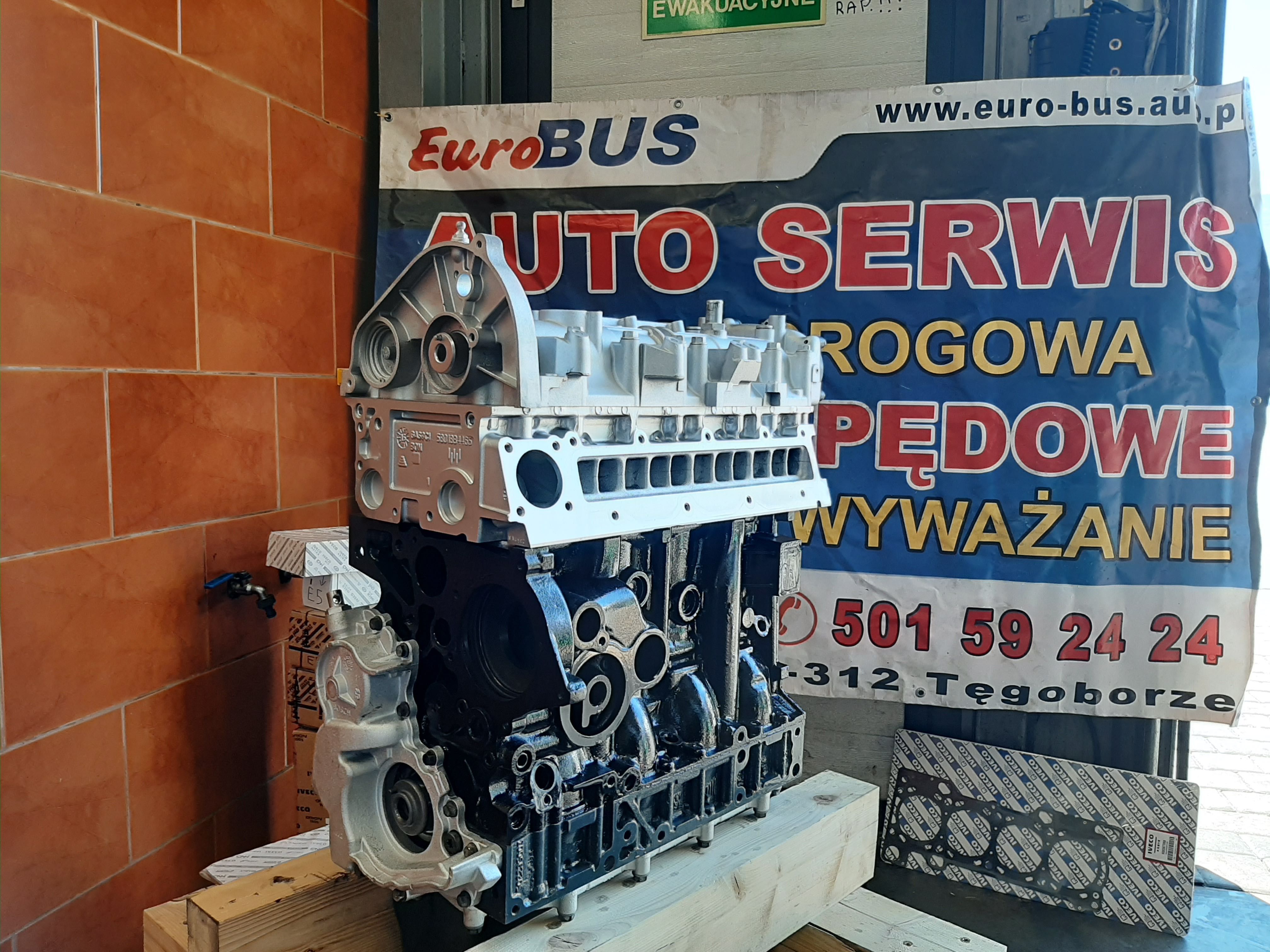 Silnik Iveco Daily 2.3 HPi jak nowy, z gwarancją