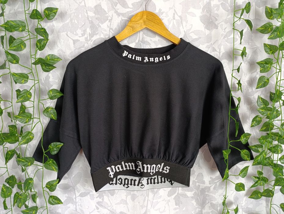 Koszulka Palm Angels A Czarna Krótka