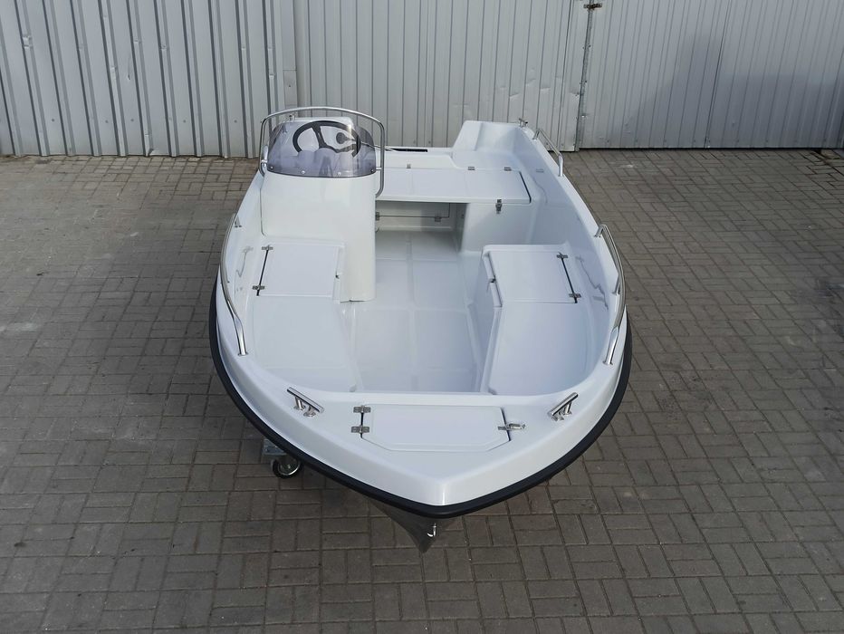 Łódź wędkarska Romana 430 FISH do silnika dziobowego