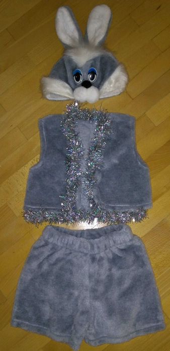 Прокат, костюм зайчика, сніжинки, крила ангела