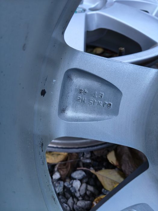 Диски 5х100 R15 Skoda Octavia  tour / fabia VW polo