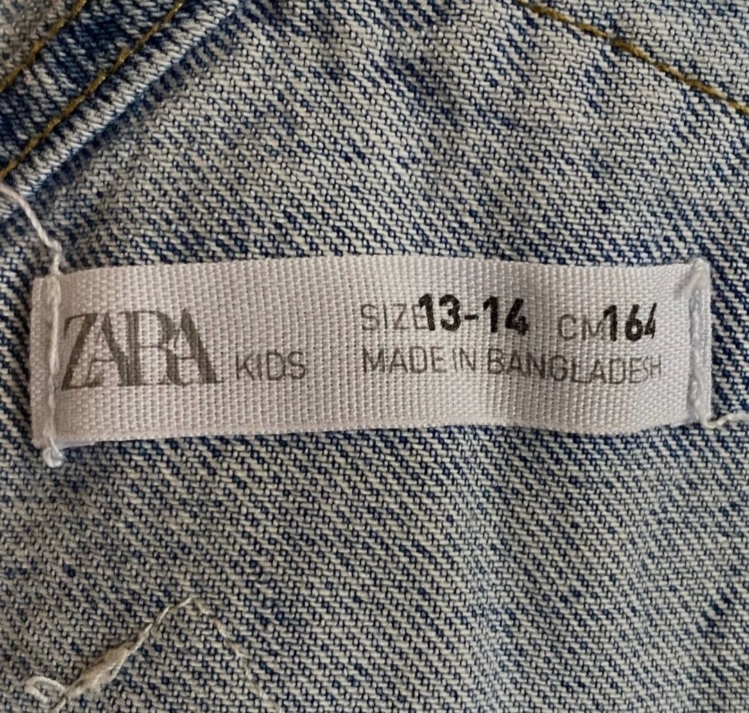 Dżinsowa sukienka Zara r. 34