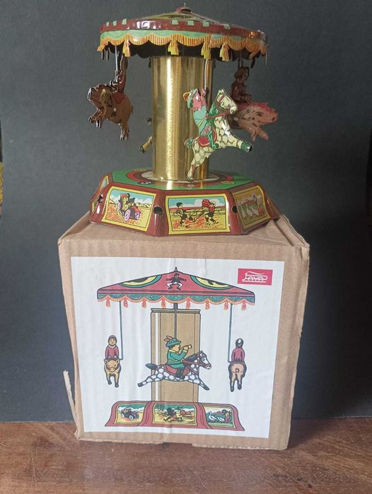 Brinquedo Carrocel em chapa Jaya 1905