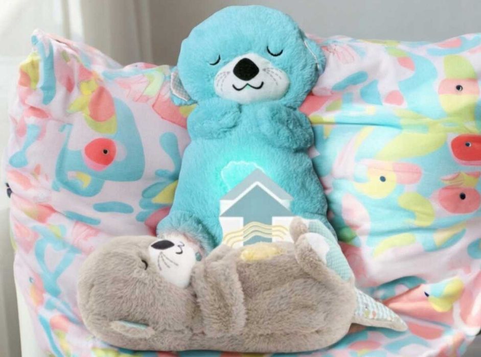 Wydra Szumiś Oddychająca przytulanka maskotka uspokajacz miś 32