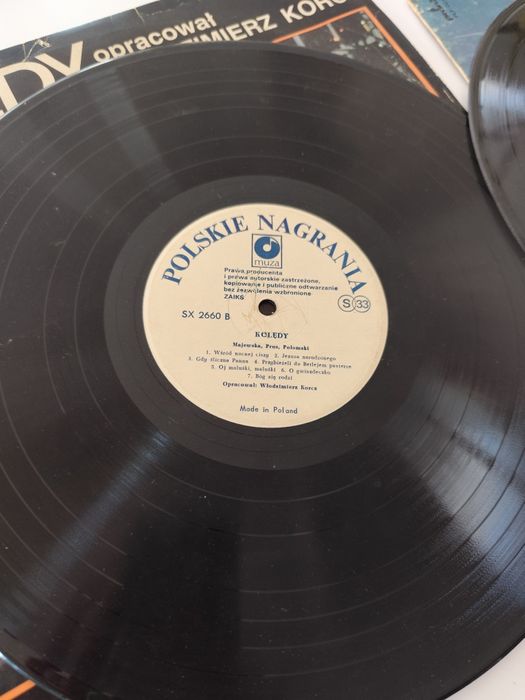 WINYLE kolędy - Zestaw dwóch płyt winylowych z kolędami