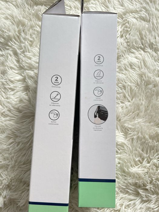 Polka łazienkowa ścienna na sciane do lazienki na mydlo czarna