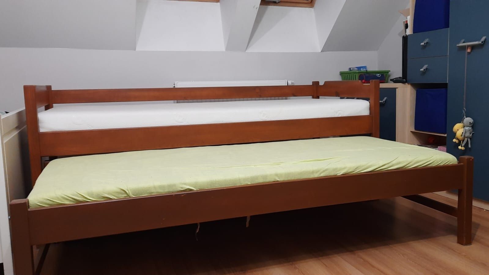 Łóżko podwójne młodzieżowe dziecięce
