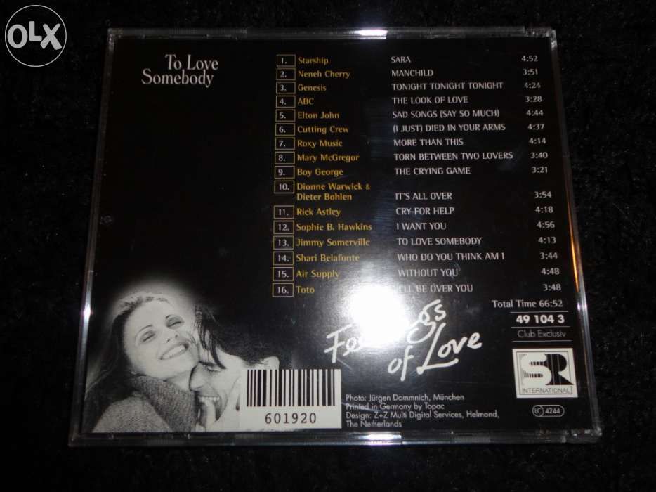 CD's Feelings Of Love