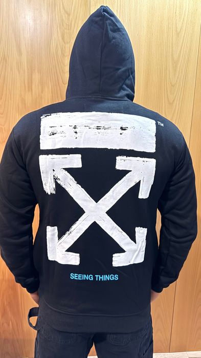 Sweat off-white Preta