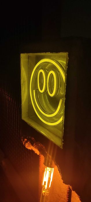 Iluminaria em betão led e lâmpada