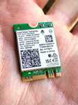 Placa PCIe Intel® Killer™ Wi-Fi 6E AX1675 (Artigo novo, nunca usado)