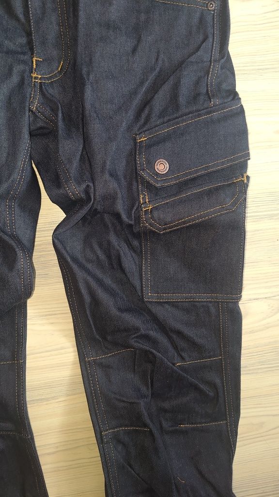 .Dunderdon Denim  C50  spodnie robocze serwis  bojówki