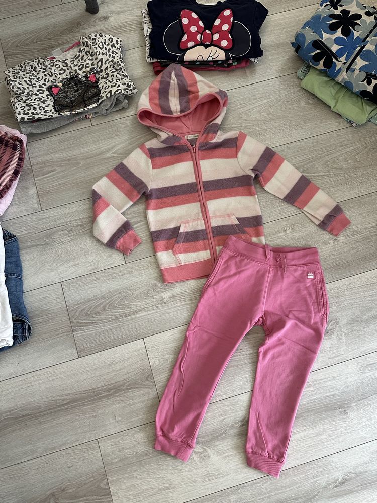 Paka paczka ubranek 98 104 cm dla dziewczynki wiosna lato