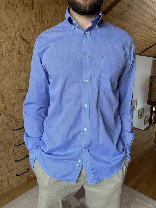 Чоловіча сорочка голуба