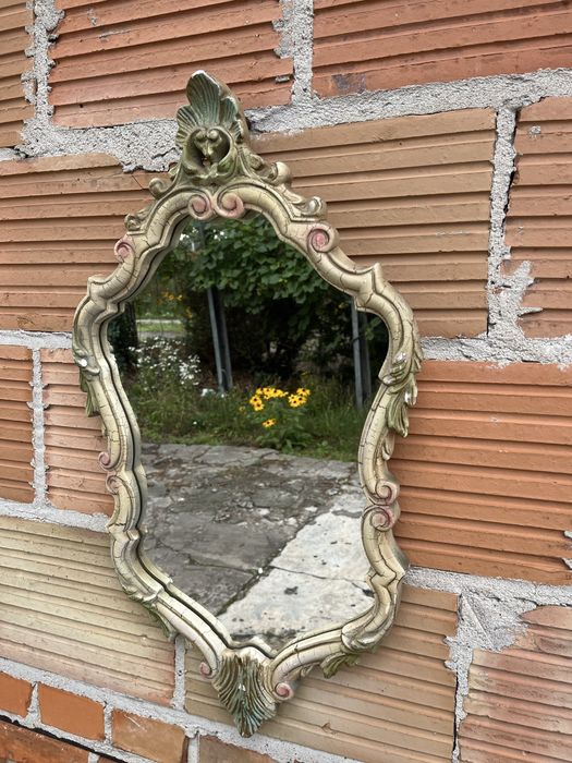 Lustro dekor wloski styl vintage Antyk dekoracja wnętrz