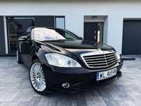 Mercedes-Benz Klasa S 320CDI 235KM AMG 4-MATIC Navi Wentyle Dociągi Kamera PełenSERWIS
