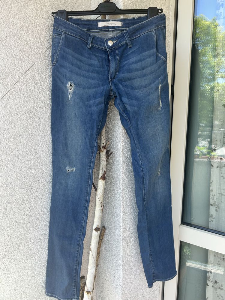 Spodnie Wrangler 28/32 - super / prosta nogawka