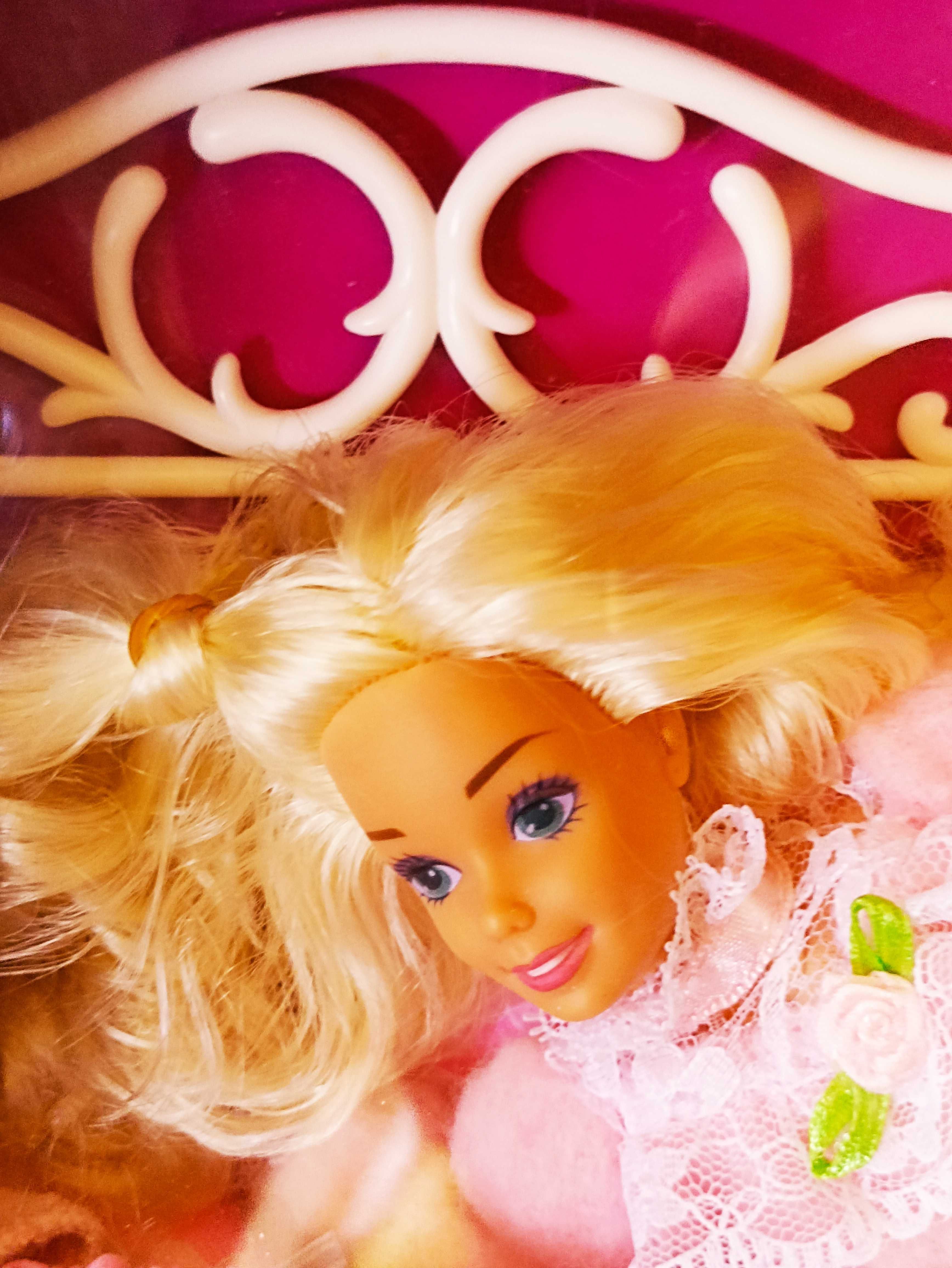 Barbie Bedtime com cama, ano 1994, Mattel #12184