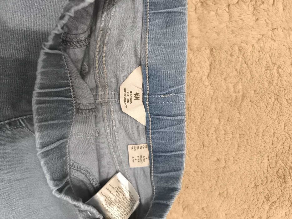 Jegginsy jeansy H&M 134