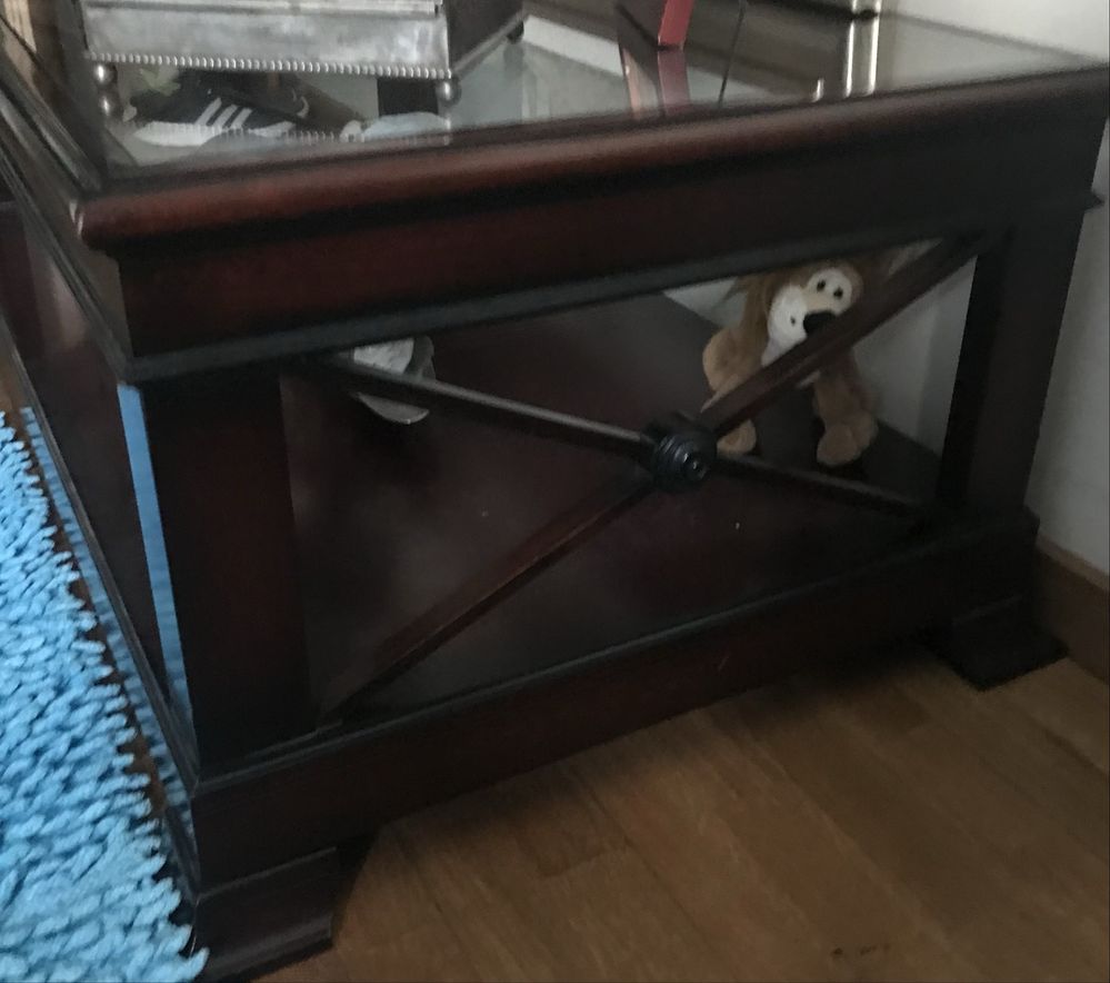 Mesa de sala de estar e de suporte a sofá