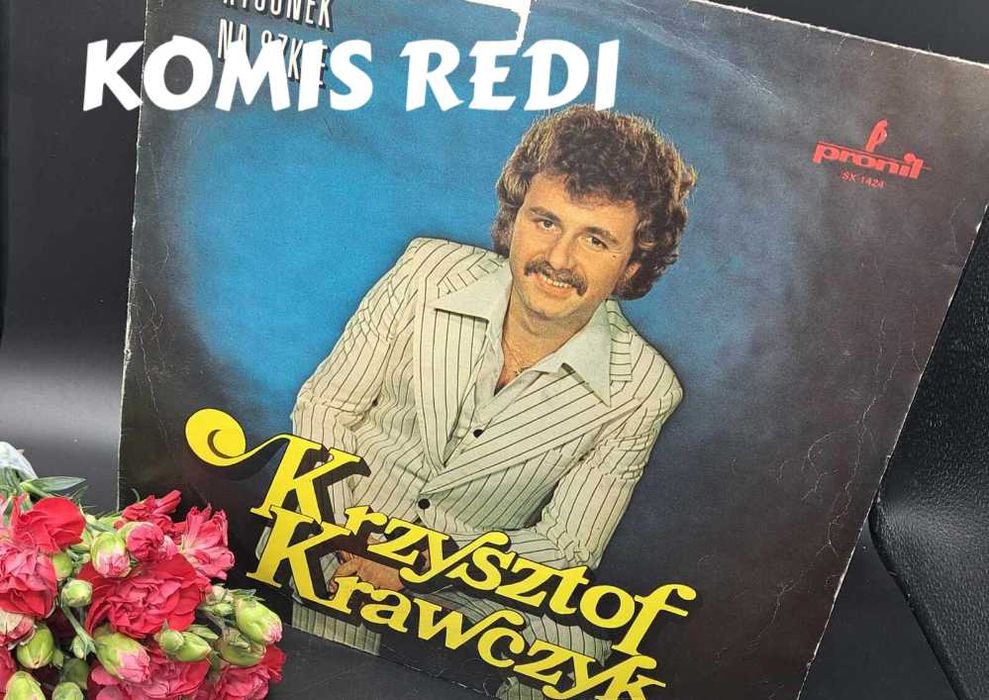 KRZYSZTOF KRAWCZYK Rysunek Na Szkle Płyta Winylowa Komis Redi