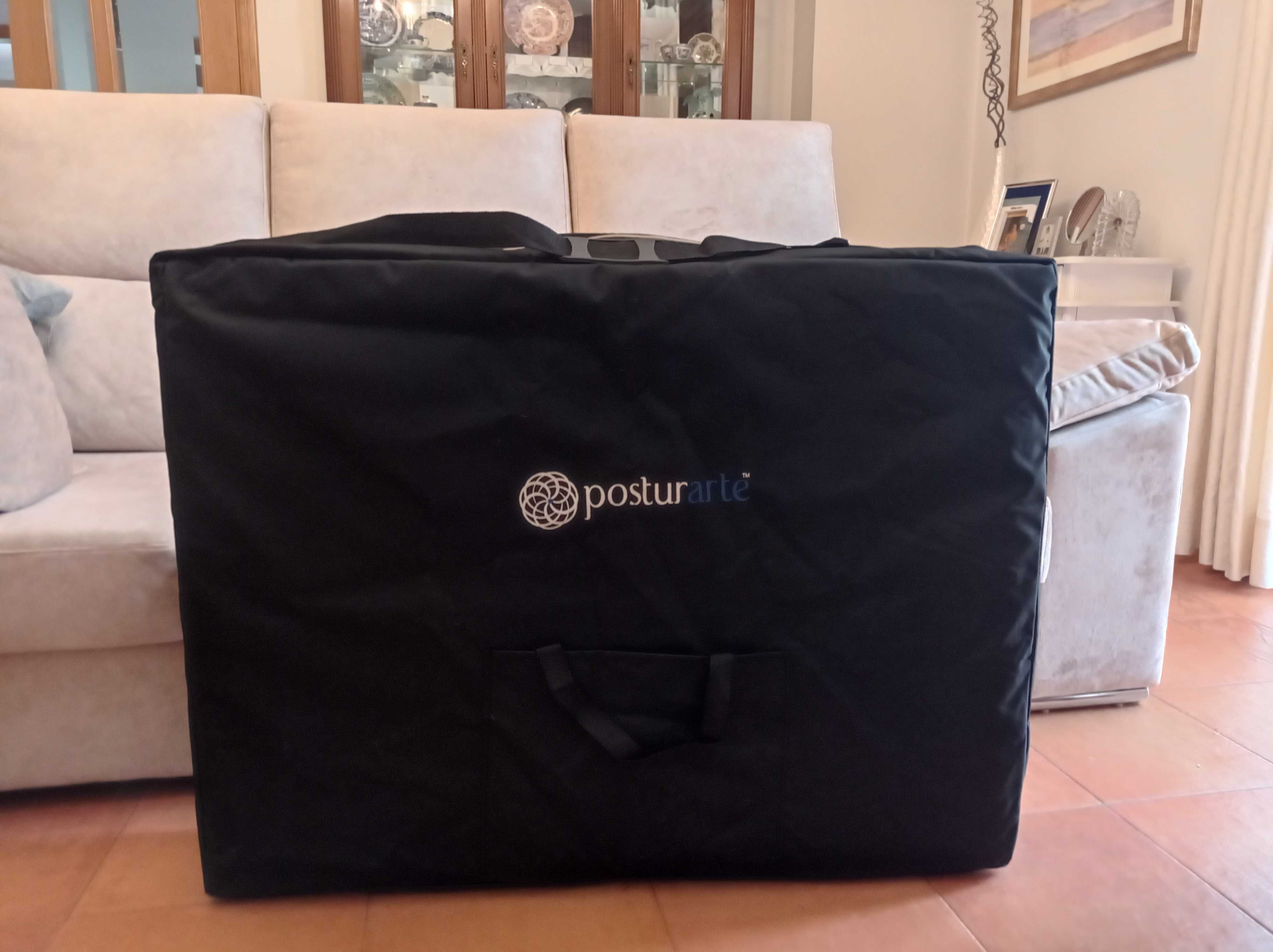 Marquesa Portátil Beje (com todos os acessórios e saco de transporte)