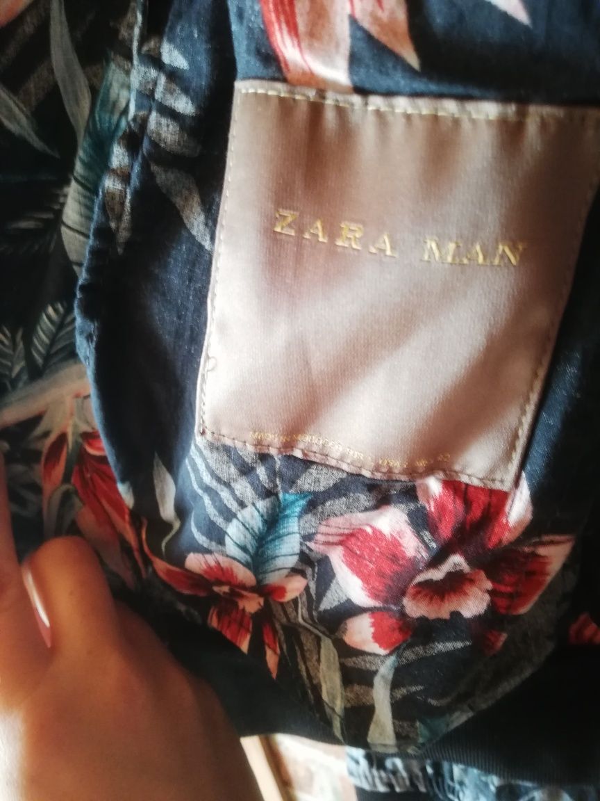 Zara Man cienka kurtka bomber M