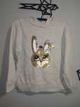 Bluza z kapturem z cekinowym zdobieniem Sinsay 122